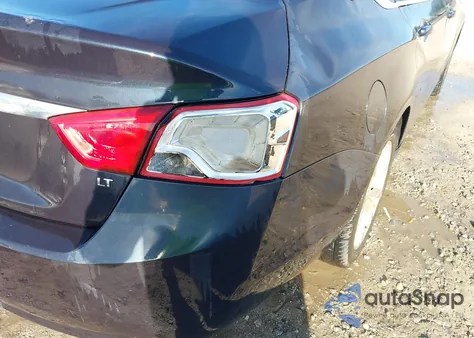 2014 Chevrolet Impala 2Lt из США, поврежденный, VIN 2G1125S35E9286808